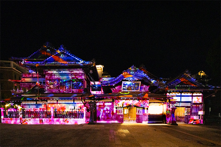 道後温泉本館プロジェクションマッピング